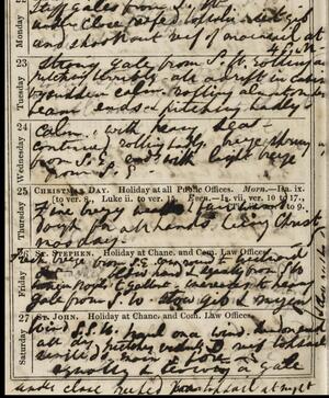 a page of handwritten text