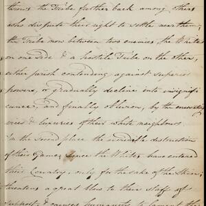a page of handwritten text