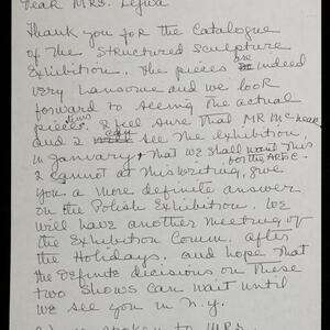 a page of handwritten text
