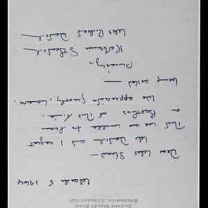 a page of handwritten text