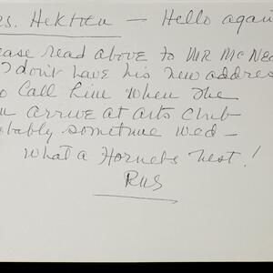 a page of handwritten text