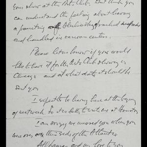 a page of handwritten text