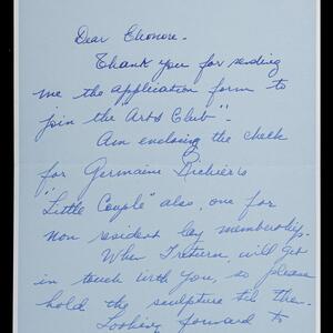 a page of handwritten text