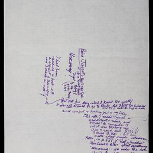 a page of handwritten text