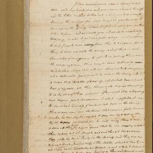 a page of handwritten text