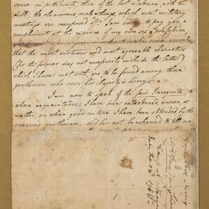 a page of handwritten text