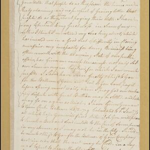 a page of handwritten text