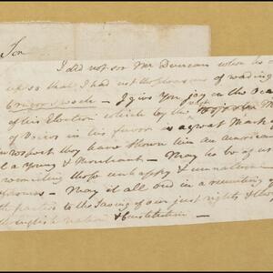 a page of handwritten text