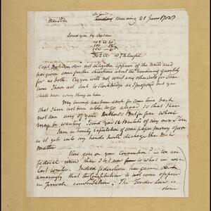 a page of handwritten text