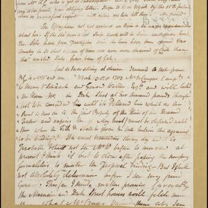 a page of handwritten text