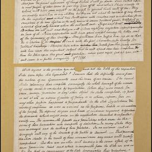 a page of handwritten text