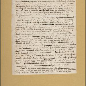 a page of handwritten text
