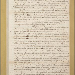 a page of handwritten text