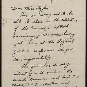 a page of handwritten text