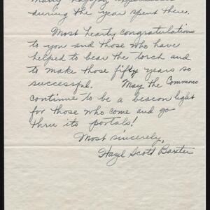 a page of handwritten text