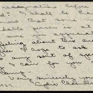 a page of handwritten text