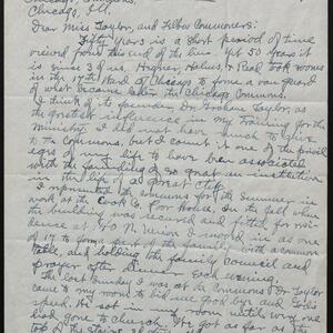 a page of handwritten text
