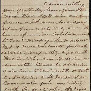 a page of handwritten text