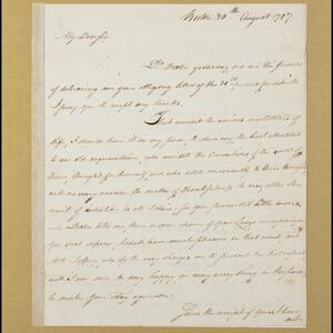 a page of handwritten text