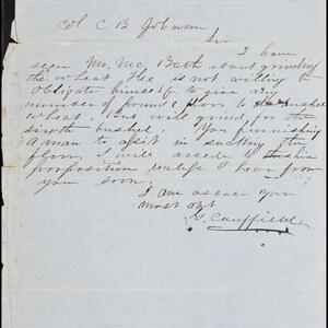 a page of handwritten text