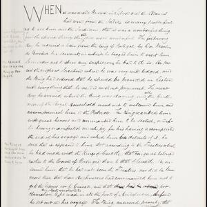 a page of handwritten text