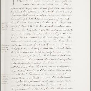 a page of handwritten text