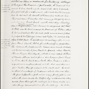 a page of handwritten text