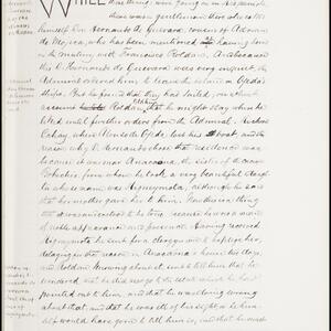 a page of handwritten text