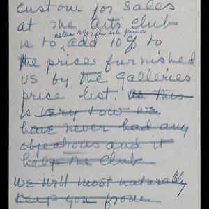 a page of handwritten text