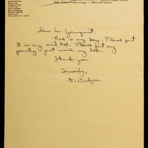 a page of handwritten text