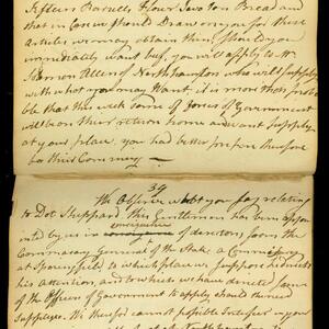 a page of handwritten text