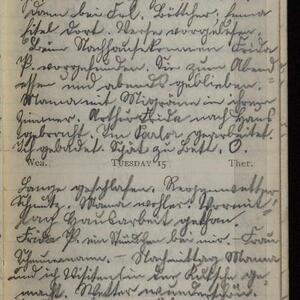 a page of handwritten text