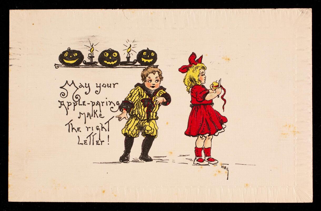 May your apple-paring make the right letter