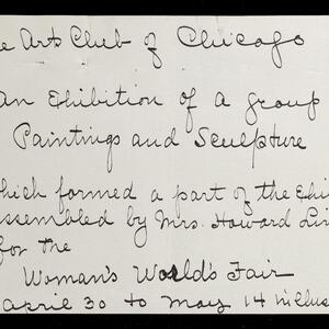 a page of handwritten text