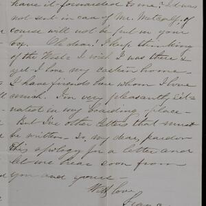 a page of handwritten text
