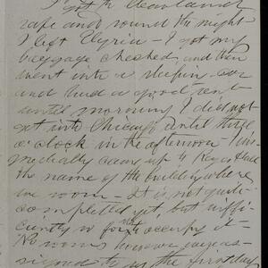 a page of handwritten text
