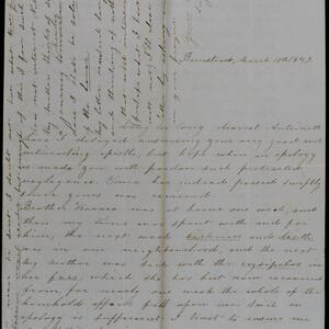 a page of handwritten text