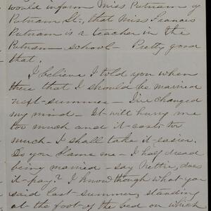 a page of handwritten text