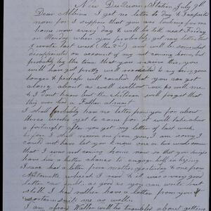 a page of handwritten text