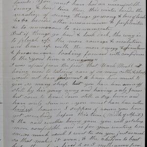 a page of handwritten text