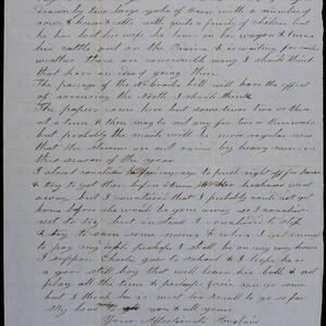 a page of handwritten text