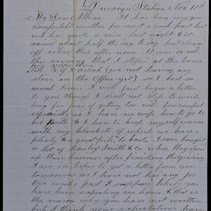 a page of handwritten text
