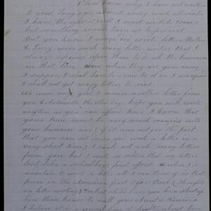 a page of handwritten text