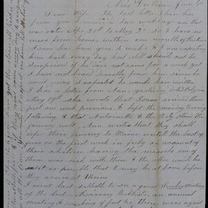 a page of handwritten text