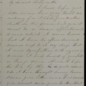 a page of handwritten text
