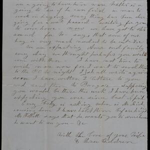 a page of handwritten text