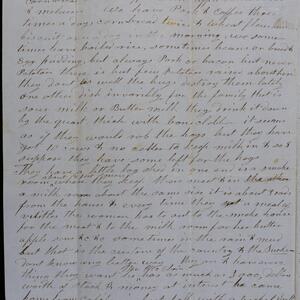 a page of handwritten text