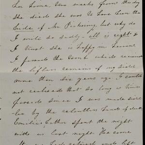a page of handwritten text