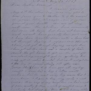 a page of handwritten text