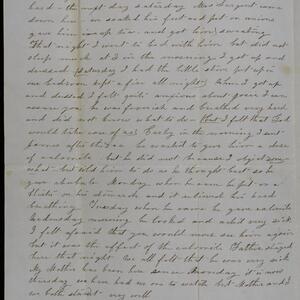 a page of handwritten text